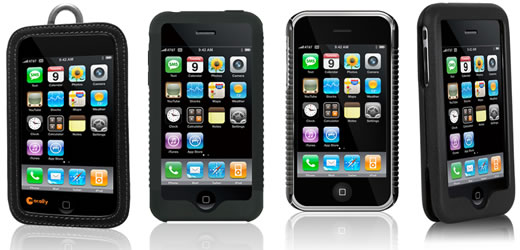 Línea de fundas Macally para iPhone 3G