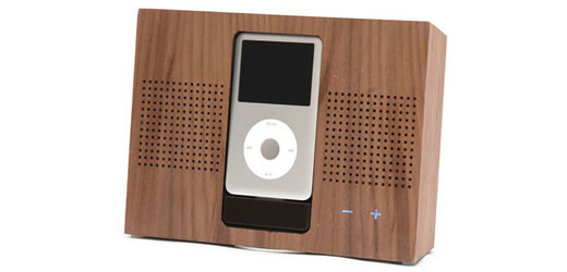 Altavoces de madera para iPod ComonoDO STACK