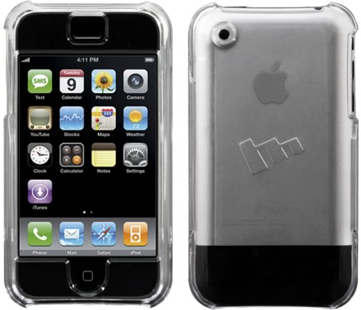 Fundas transparentes Mophie para iPhone y iPod