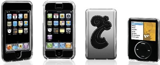 Fundas transparentes Mophie para iPhone y iPod