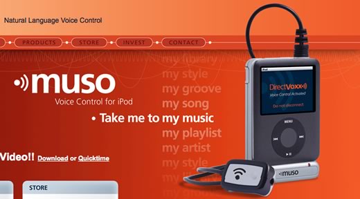 Control por comandos de voz para el iPod nano