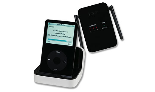 NuVoDock para iPod en versiones con cables e inalámbrica