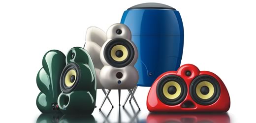 Altavoces y docks para iPod Podspeakers, mucho diseño y alta calidad de sonido