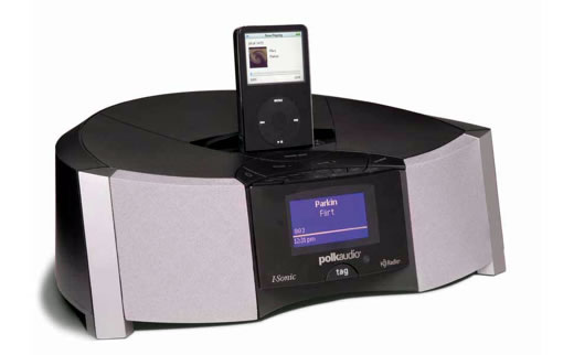 Sistema de entretenimiento Polk Audio I-Sonic 2 con dock para iPod 