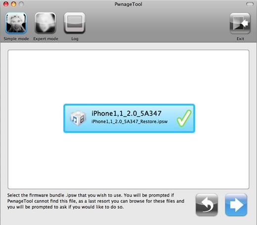 Pwnage Tool para liberar y desbloquear al iPhone y iPod touch 2.0