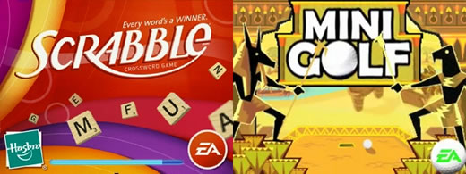 EA lanza dos nuevos juegos para iPod: Scrabbel y Mini Golf