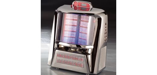 Un mini Jukebox para CDs y iPod