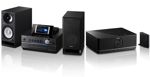 Sony lanza dos sistemas de sonido Giga Juke con dock para iPod