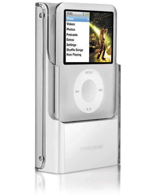 Ya está disponible el altavoz portátil Creative Travelsound para iPod nano 3G