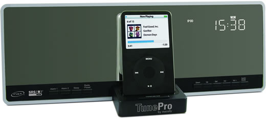 Altavoces planos Macally TunePro para iPod