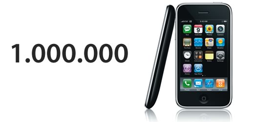 Apple vendió un millón de iPhone 3G durante el primer fin de semana