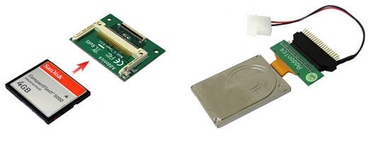 Adaptadores para conectar el disco rígido de tu iPod a una PC