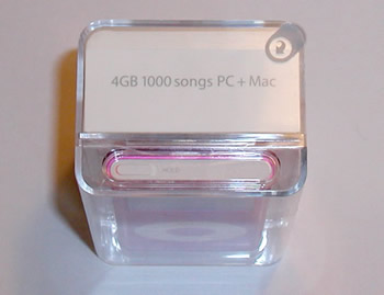 iPod nano en su envases