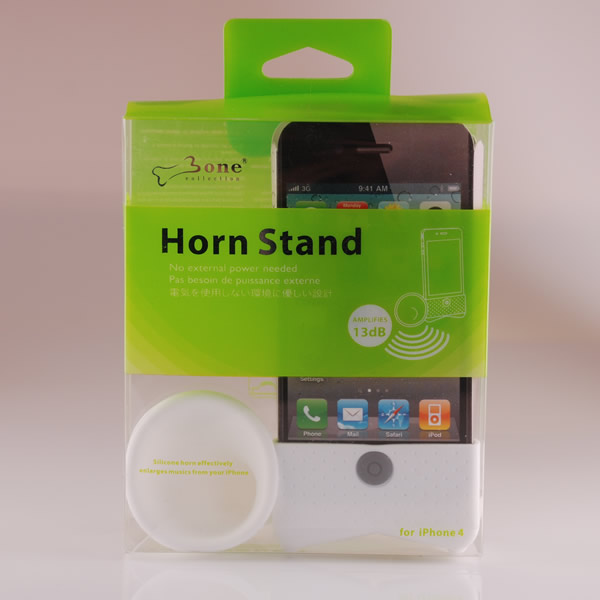Bone Horn Stand para iPhone 4