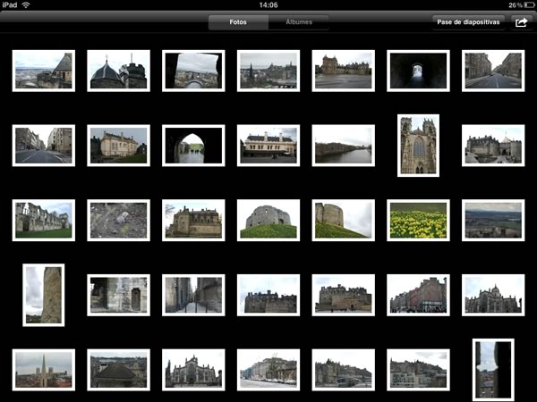 iPad Fotos