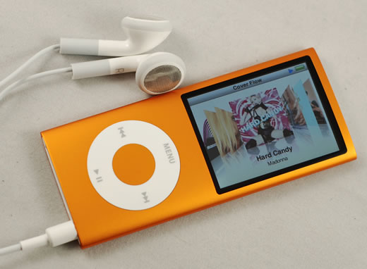 iPod nano de cuarta generación (4G) coverflow