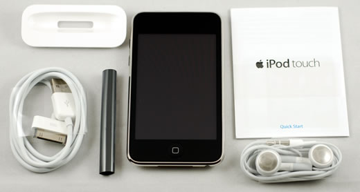 Contenido del iPod touch de segunda generación (2G)