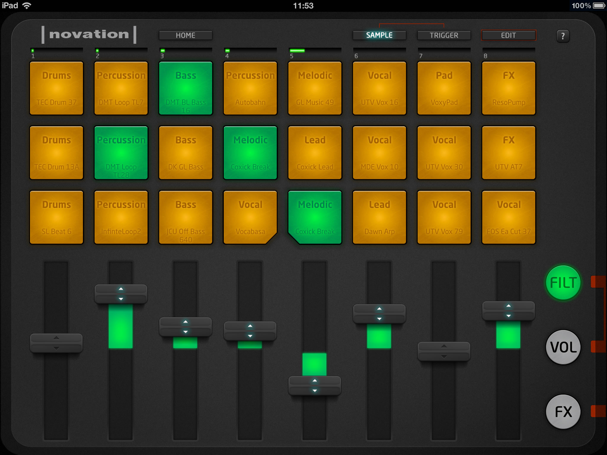 Приложение для создания музыки. Launchpad IPAD. Launchpad приложение. Планшет для создания музыки. Панель для создания музыки.