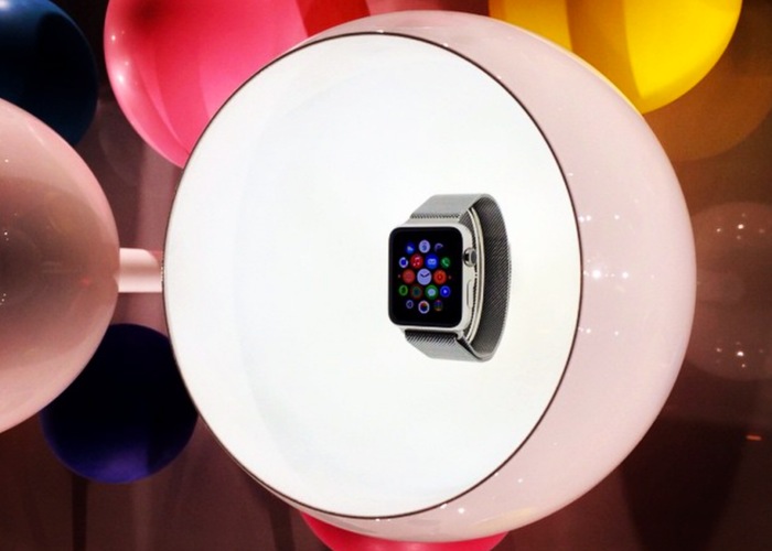 Apple Watch se exhibe en las tiendas