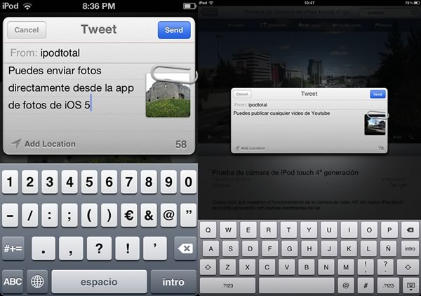 iOS 5: Twitter | iPodTotal