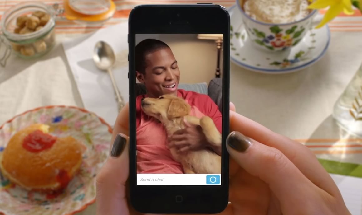 Snapchat Video chat.