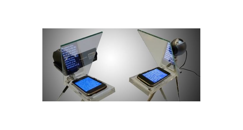 teleprompter for iphone camera via web browser