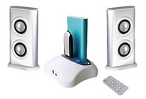 Altavoces iDocker para iPod