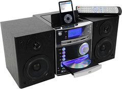 iSymphony M2, DVD y equipo de música con dock iPod