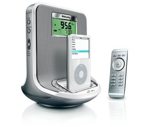 Sistema de entretenimiento para iPod Philips AJ300D