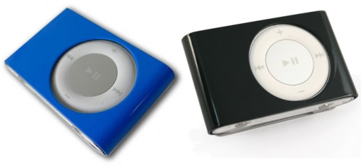 cubierta de acero para el iPod shuffle 2G