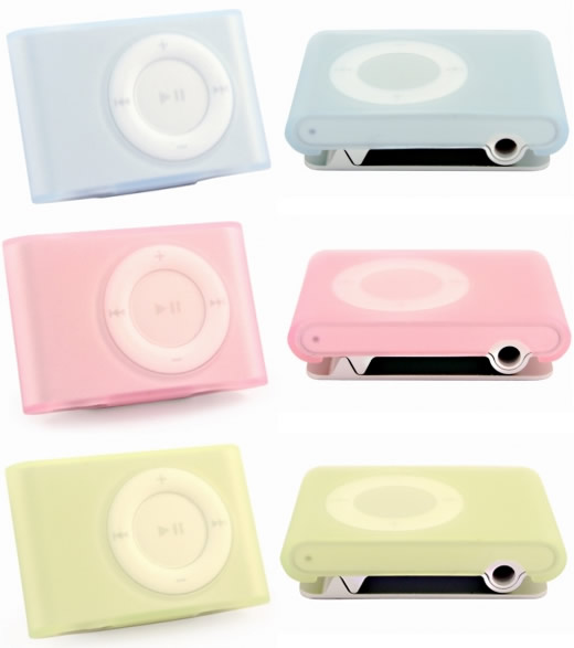 funda de silicona para iPod shuffle 2G