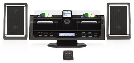 Dual CD Stereo con Dock Universal para iPod 