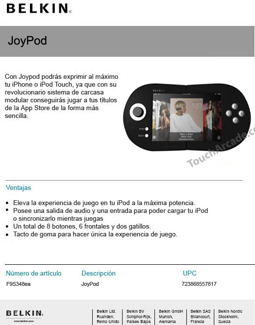 Belkin JoyPod