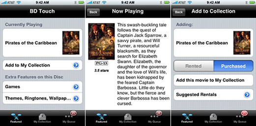 Controlar tus películas Blu-ray desde el iPhone