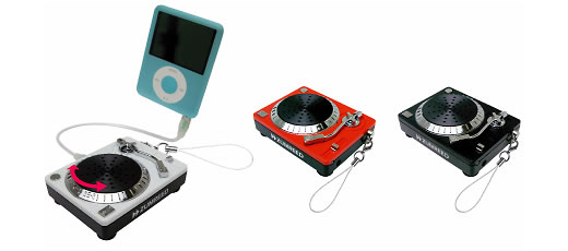 Altavoz portátil y mini consola DJ para tu iPod