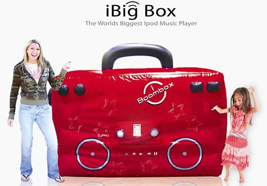 iBig Box, el sistema de altavoces gigante para iPod