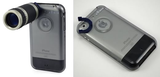 iphone_telescope: funda con lente de aumento X6 para la cámara de tu iPhone 