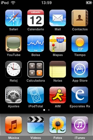 iPod touch software 2.0