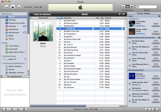 iTunes 8 con Genius ya está disponible