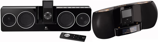 Altavoces para iPod Logitech Pure-Fi Anywhere y Pure-Fi Dream