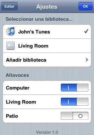 Remote: Controla iTunes y Apple TV con tu iPhone o iPod touch
