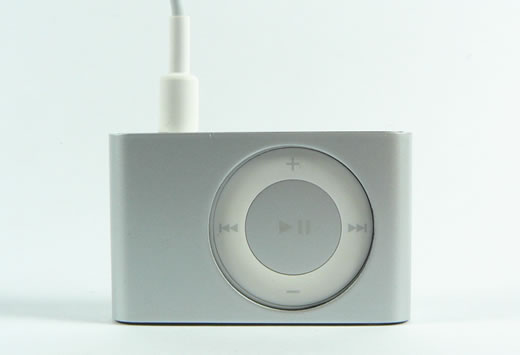 Funda de acero para el iPod shuffle 2G plata