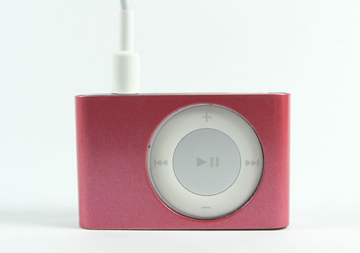 Funda de acero para el iPod shuffle 2G rosa