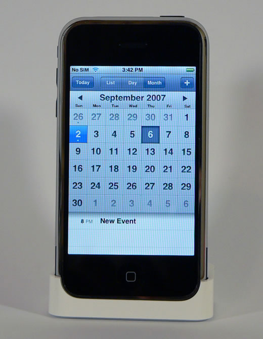 Calendario del iPhone