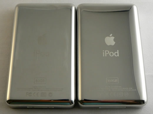 iPod classic vs iPod video