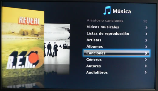 Música Apple TV
