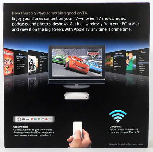 Caja Apple TV atras