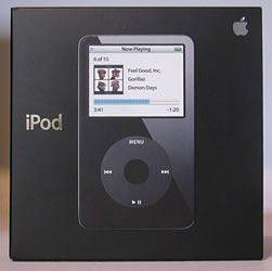 Frente caja iPod video
