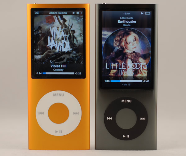 iPod nano de quinta generación vs iPod nano 4G